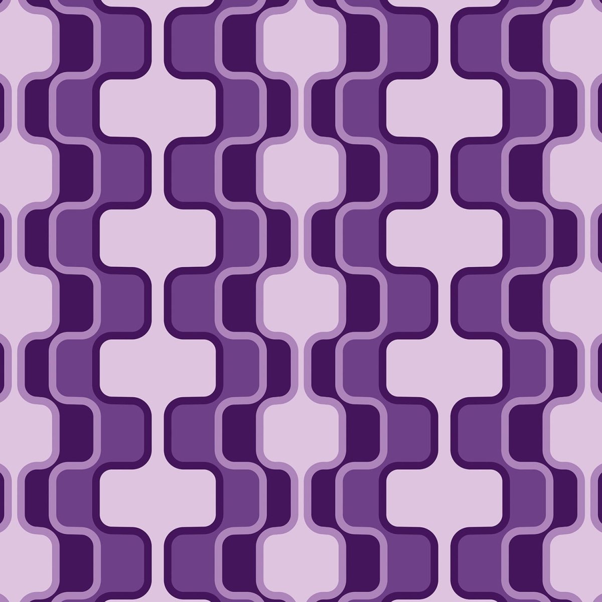 Beistelltisch Retromuster Violett Muster M0115 entdecken - Bild 2