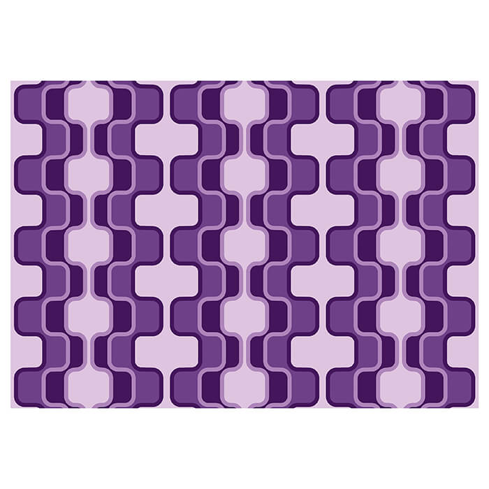 Fototapete Retromuster Violett Muster M0115 - Bild 2