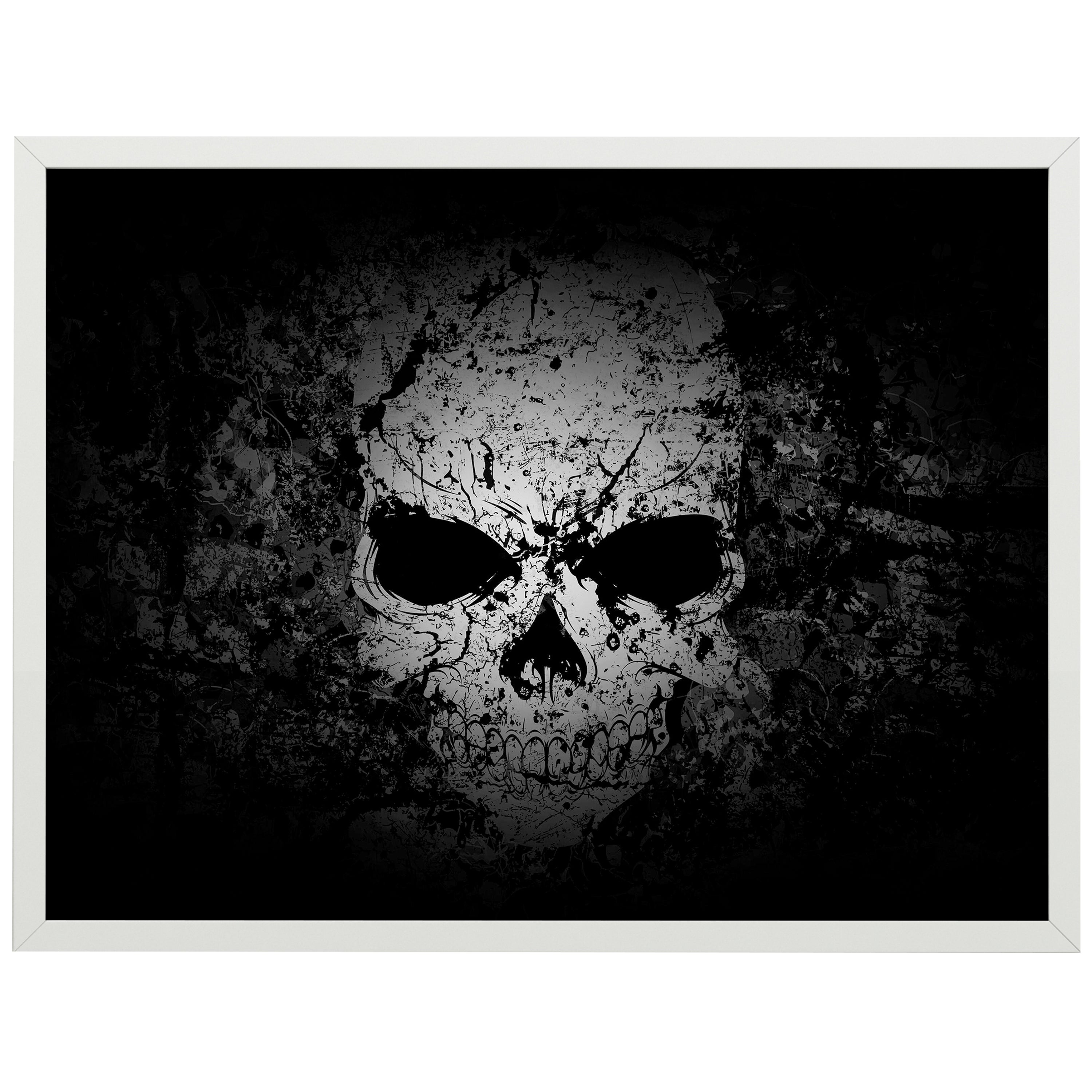 wandmotiv24 Poster, Poster - Totenkopf - M0119 - Bild 1