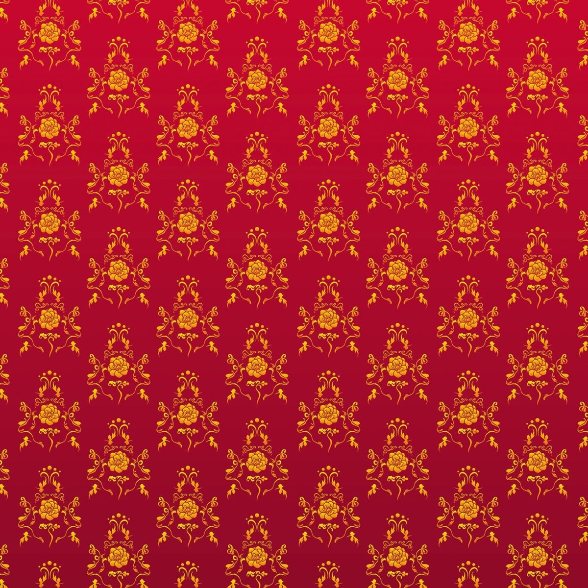 Beistelltisch Barock Rot Muster M0119 entdecken - Bild 2