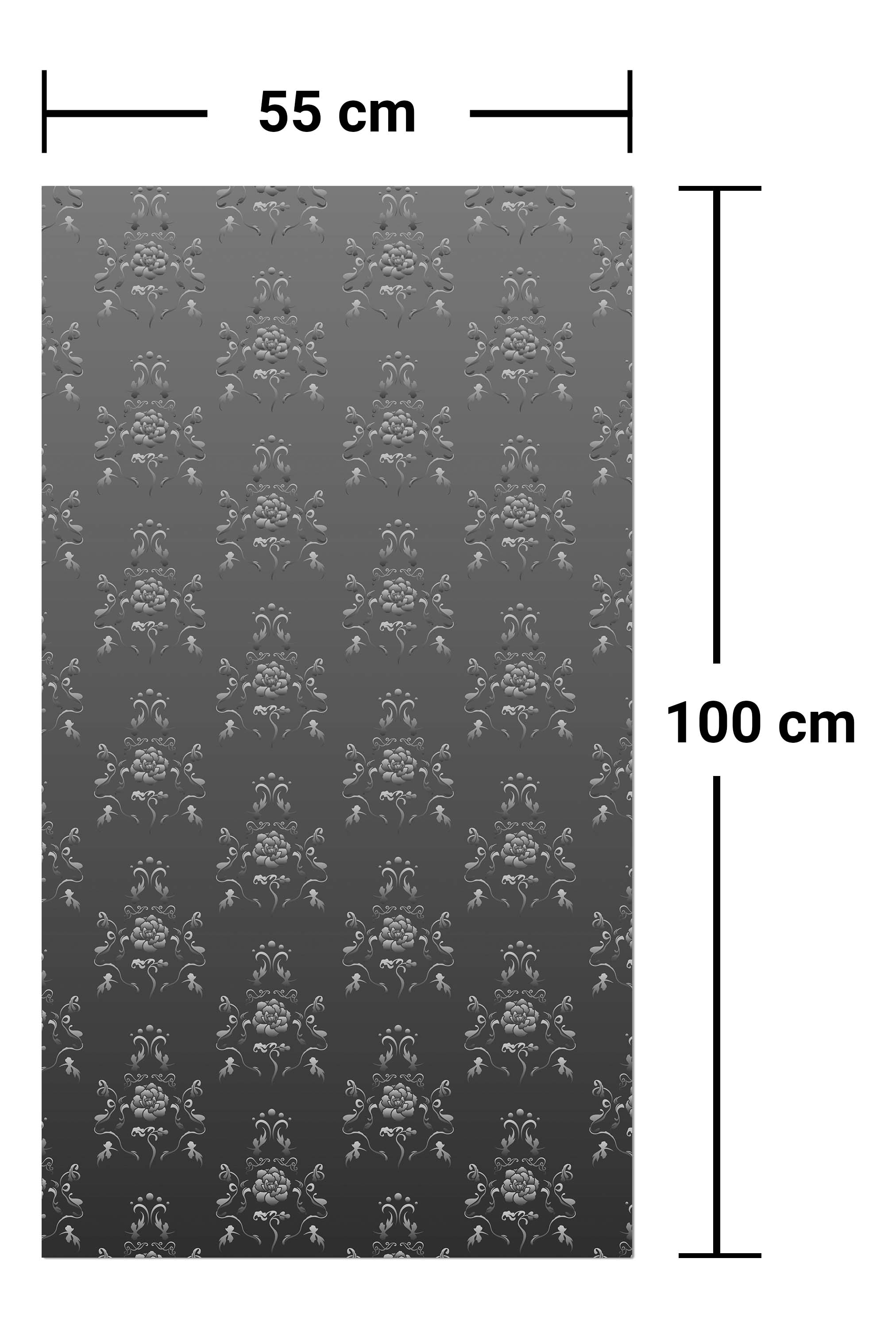 Garderobe Barock Schwarzgrau Muster M0122 entdecken - Bild 7
