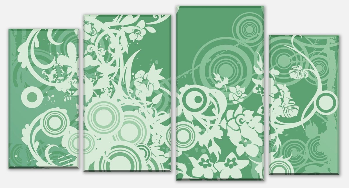 Canvas print Divider Tina Floral M0132