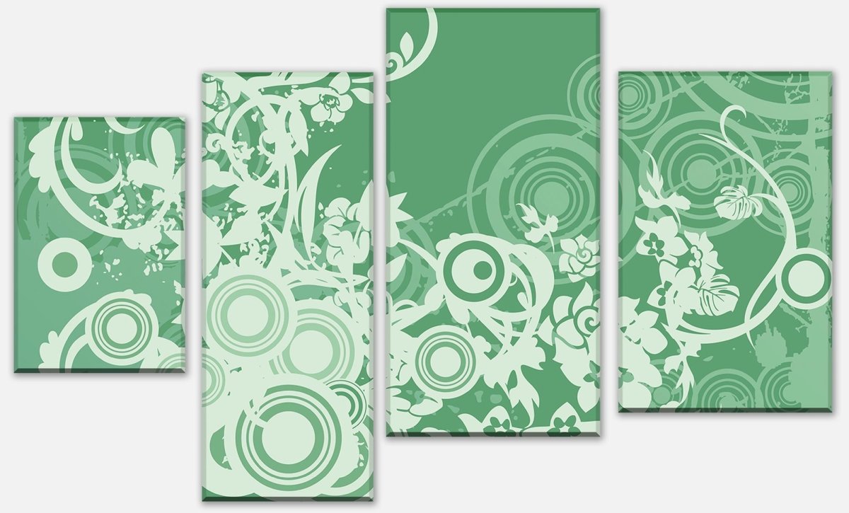 Canvas print Divider Tina Floral M0132