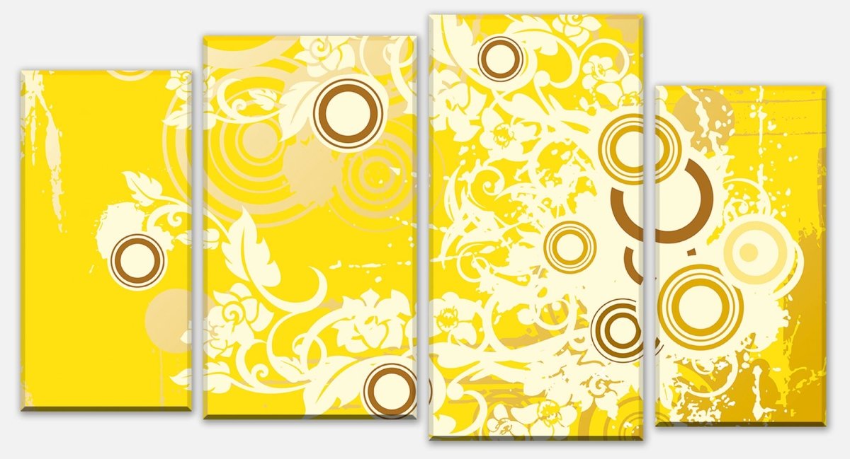 Leinwandbild Mehrteiler Anita Floral M0134