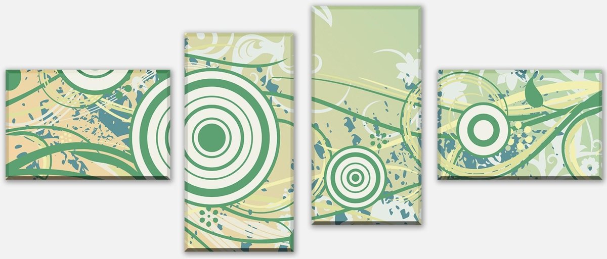 Canvas print Divider Claudia Floral M0140