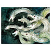 Wandbild Acrylglas Fantasy, Hydra Drache, Art, Dragons, Fantasy M0142