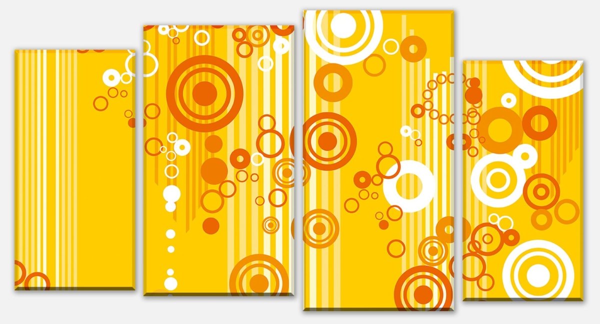 Canvas print Divider Linda pattern M0146