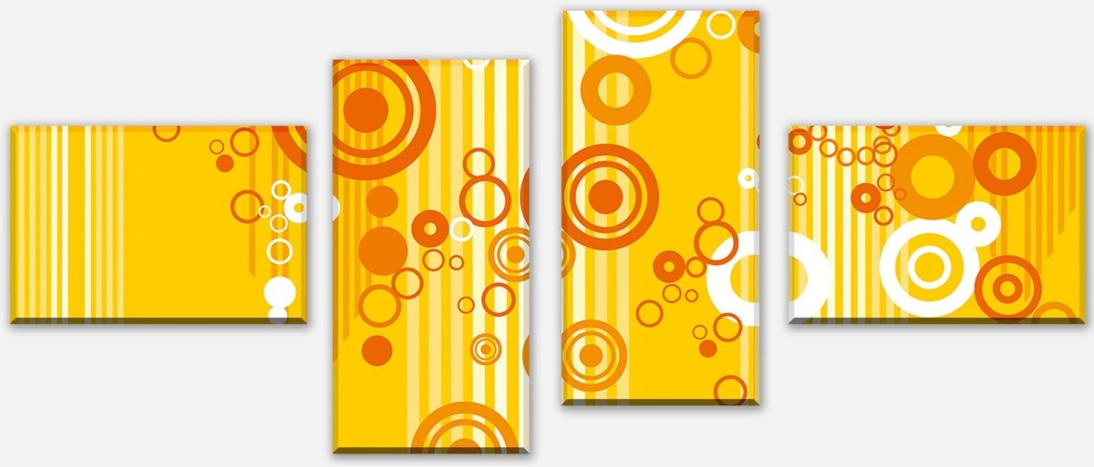 Canvas print Divider Linda pattern M0146