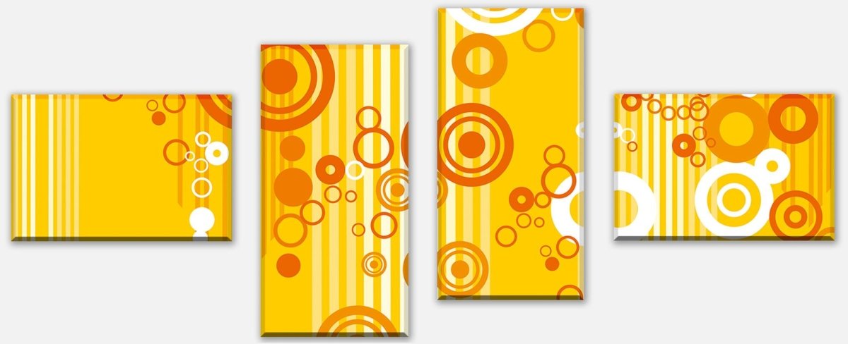 Canvas print Divider Linda pattern M0146