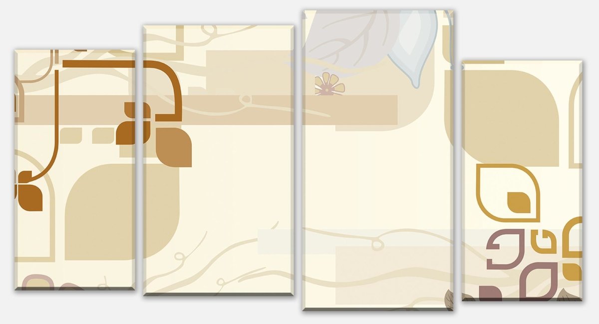 Leinwandbild Mehrteiler Antonia Muster M0150