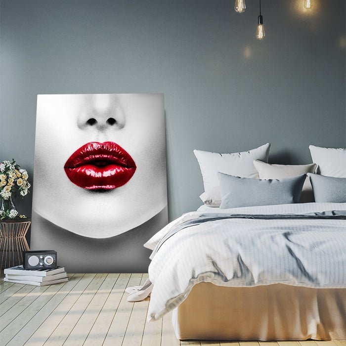 Leinwandbild Lippen, Hochformat M0153 kaufen - Bild 3
