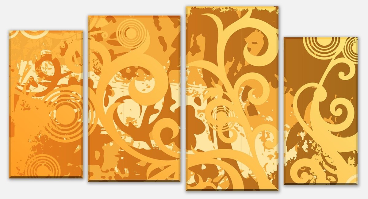 Canvas divider Theresa Floral M0163