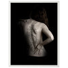 Poster Frau, Tattoo, Rücken M0170