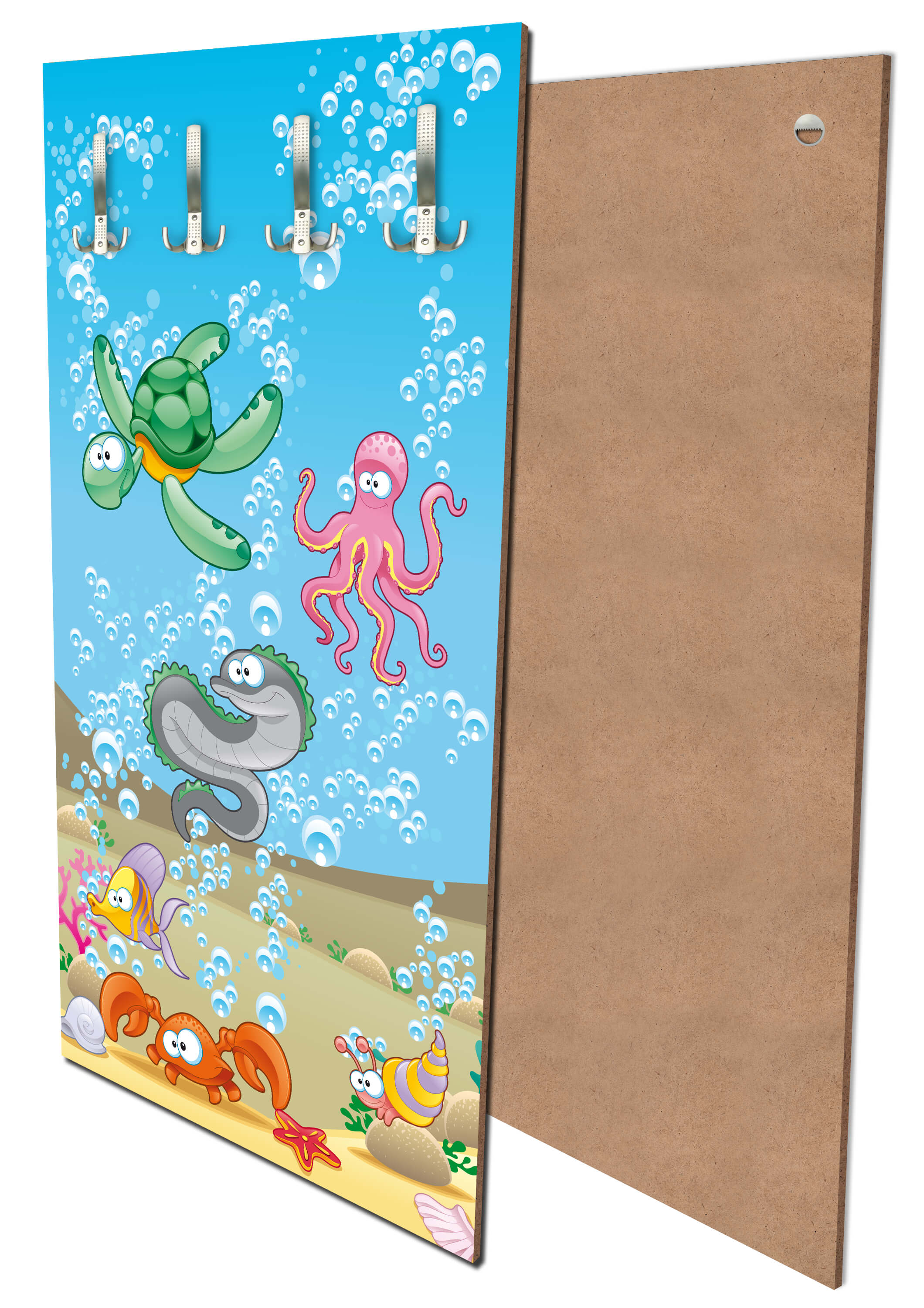 Garderobe Unterwassertiere Kinder M0176 entdecken - Bild 1