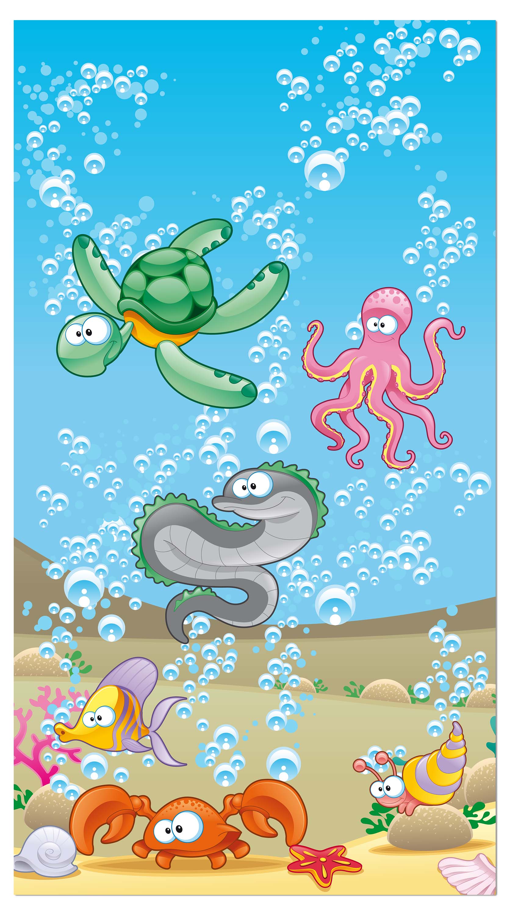 Garderobe Unterwassertiere Kinder M0176 entdecken - Bild 4