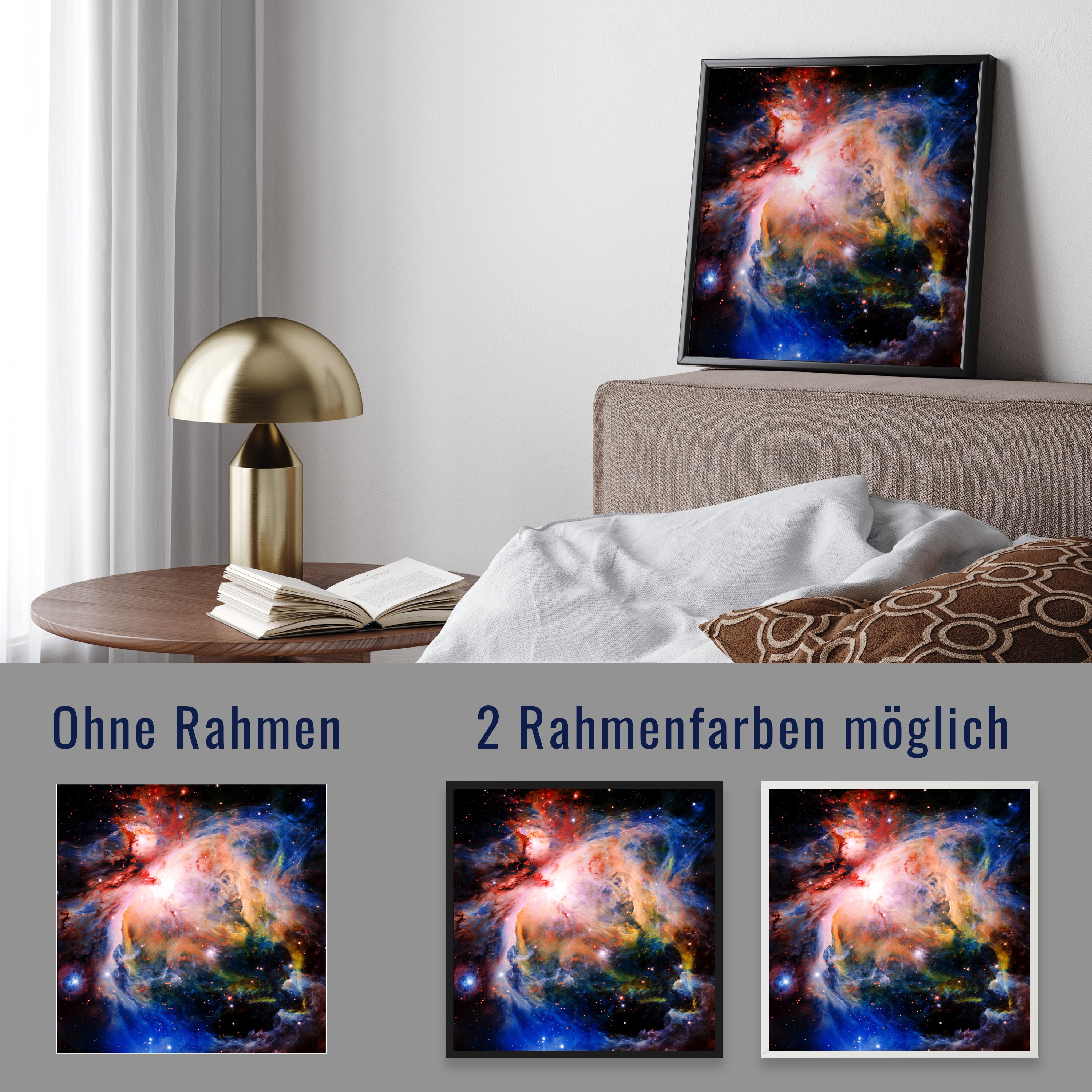 wandmotiv24 Poster, Poster - Weltraum, Sterne, All - M0187 - Bild 4