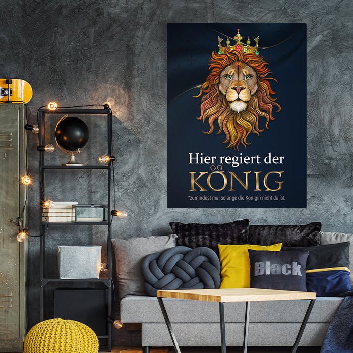 Leinwandbild Löwen, Hochformat M0188 kaufen - Bild 3