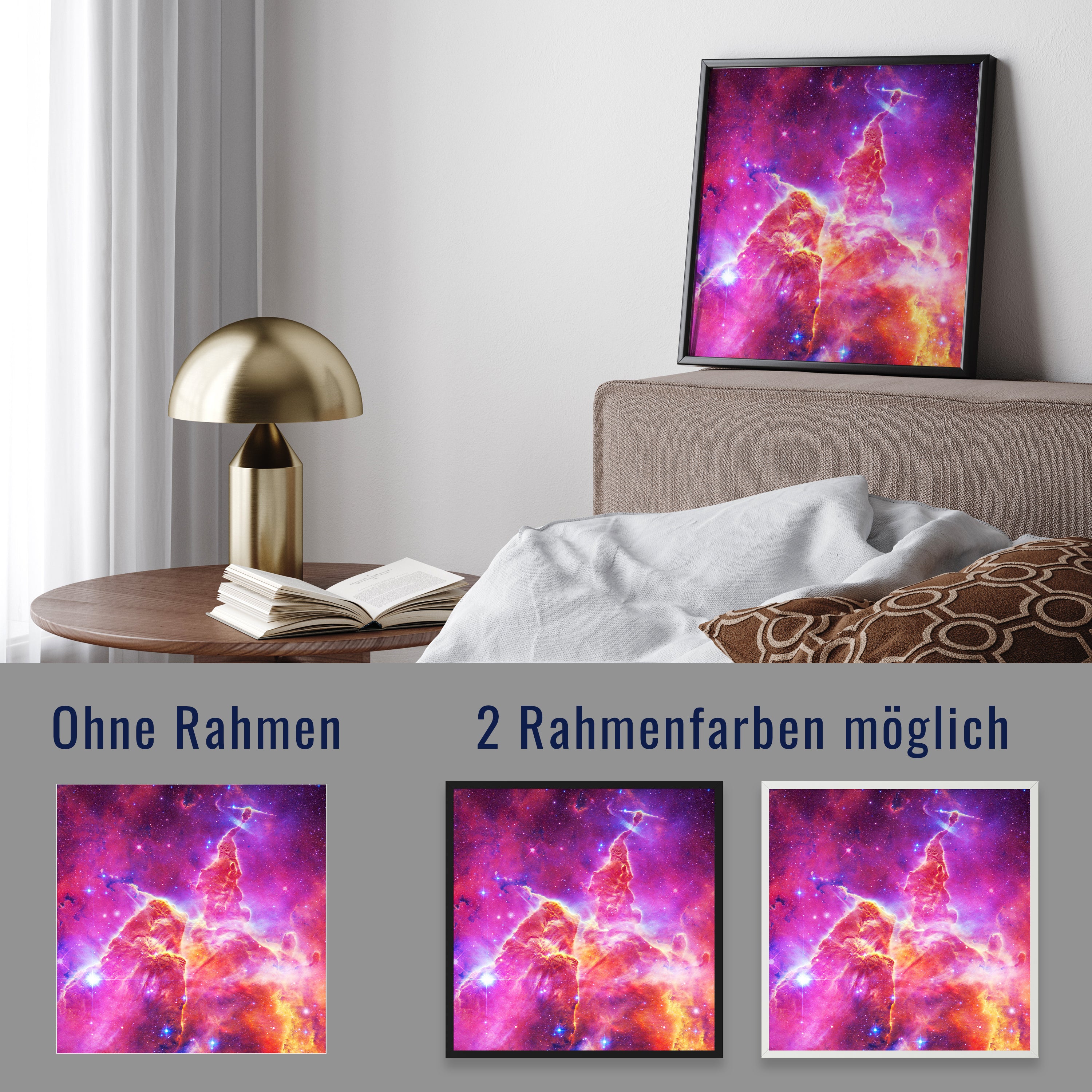 wandmotiv24 Poster, Poster - Weltraum, Sterne, All - M0188 - Bild 4