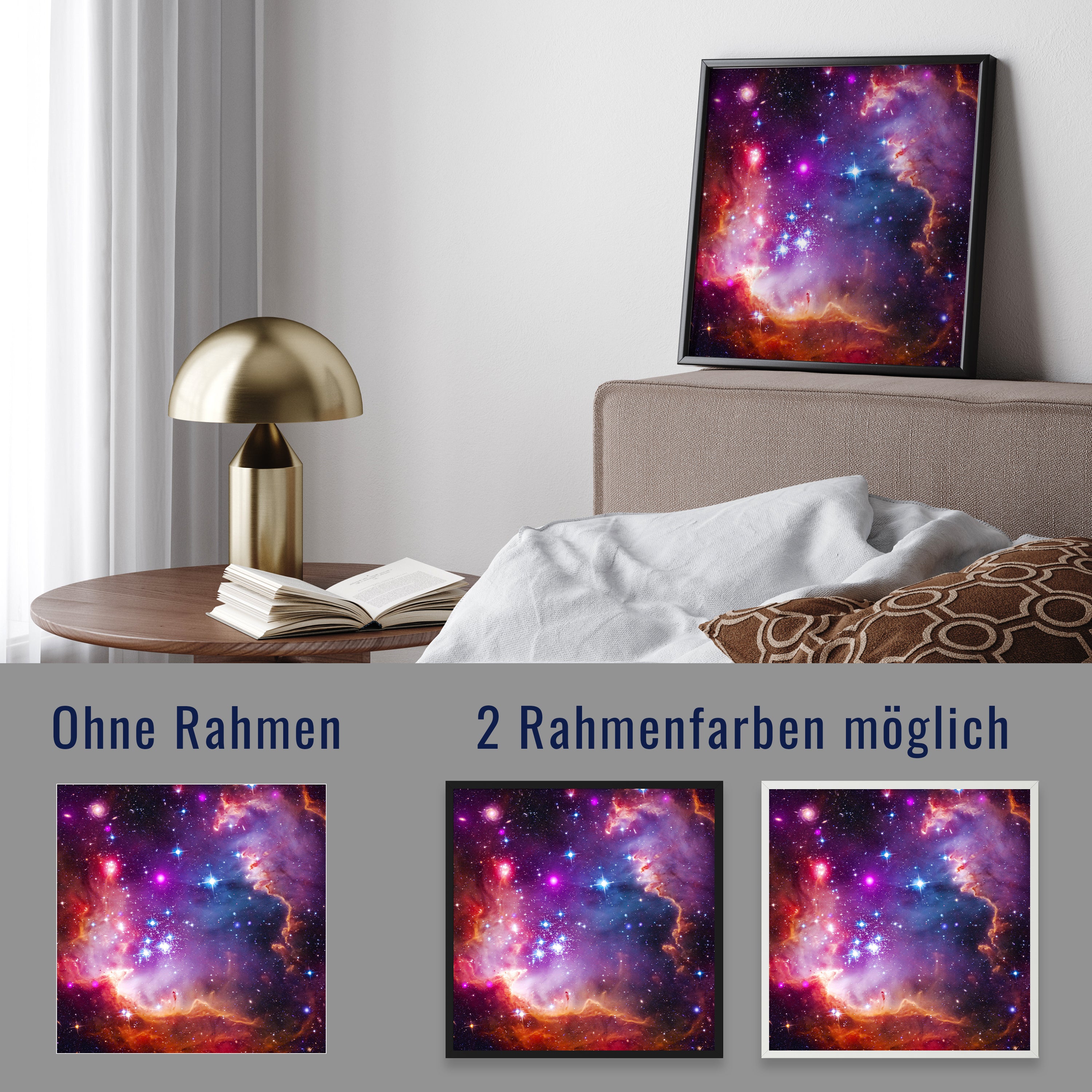 wandmotiv24 Poster, Poster - Weltraum, Sterne, All - M0190 - Bild 4