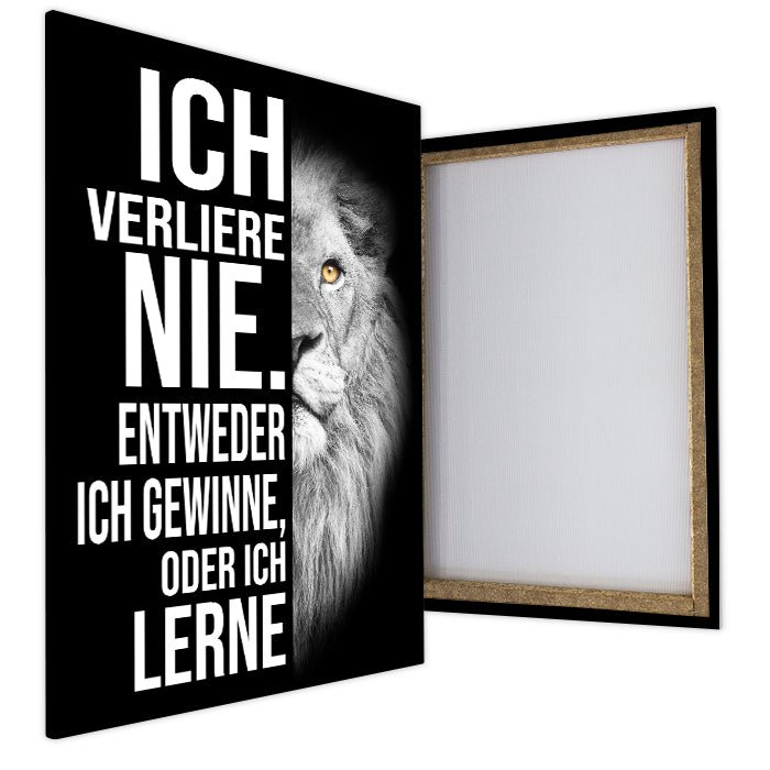 Leinwandbild Löwen, Hochformat M0194 kaufen - Bild 4