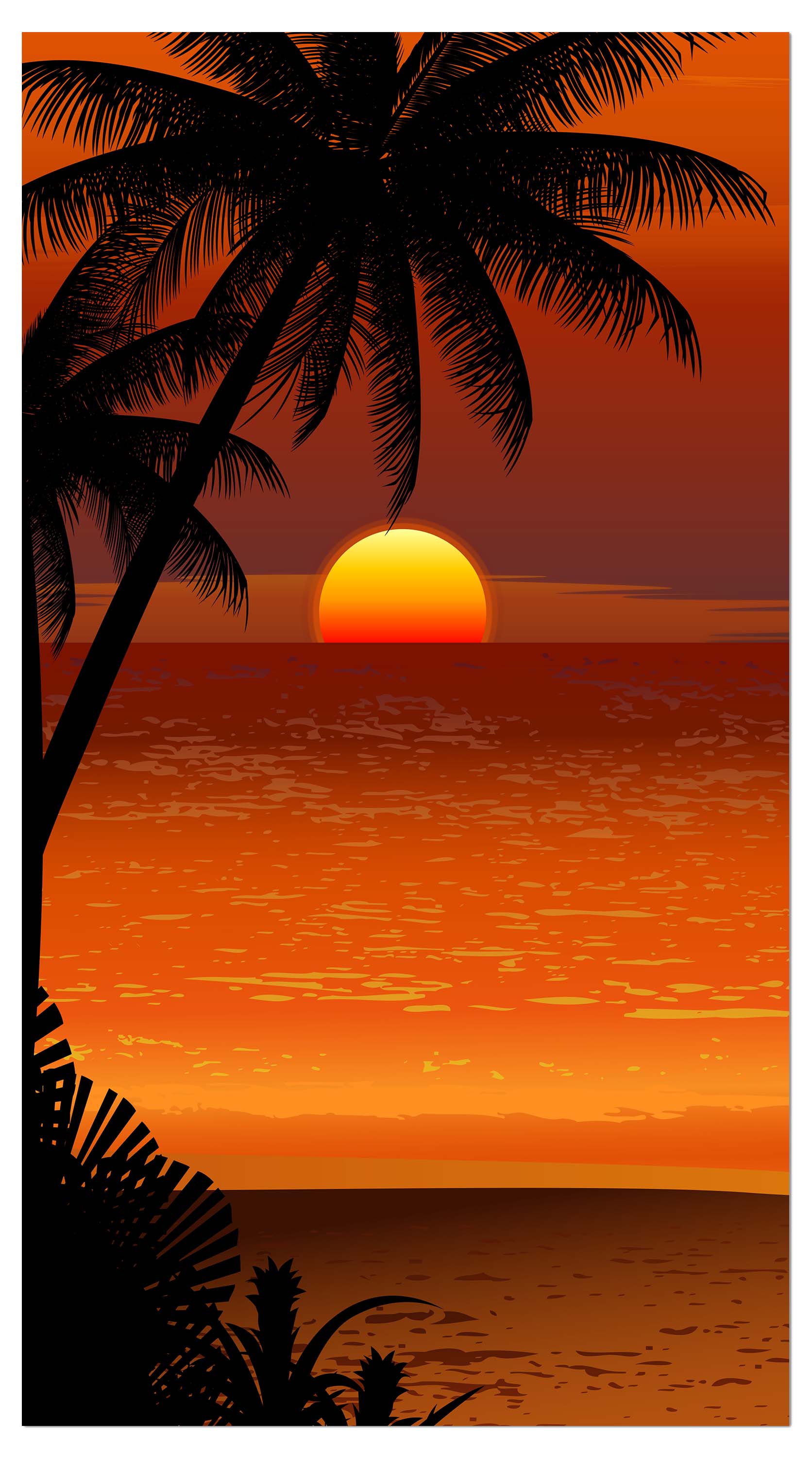 Garderobe Beach Sunset M0195 entdecken - Bild 4