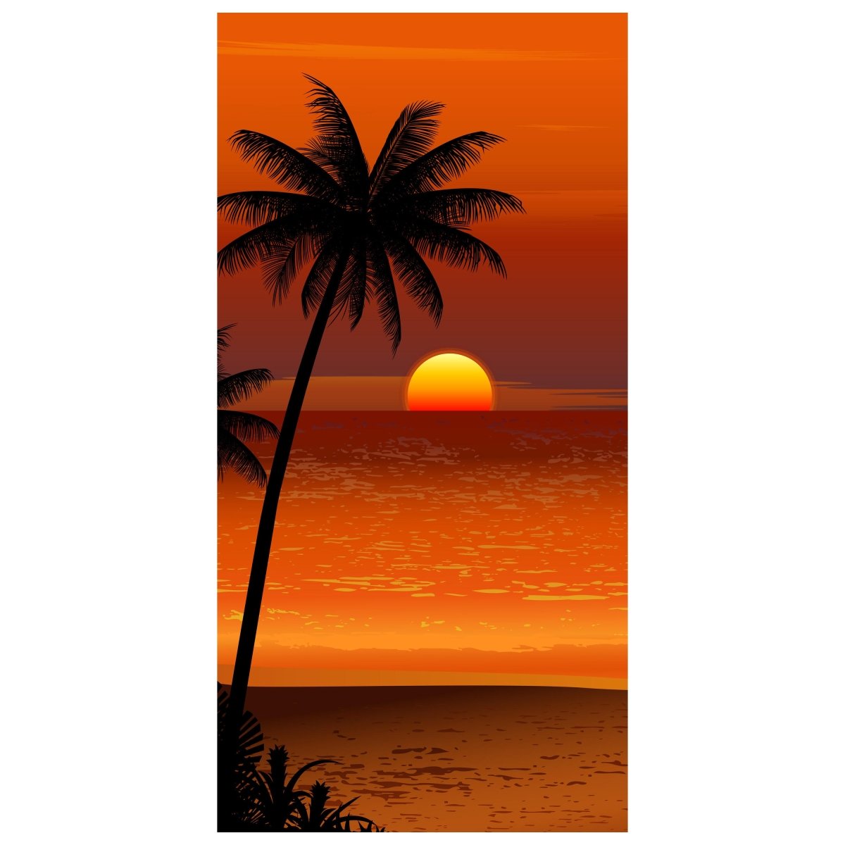 Türtapete Beach Sunset M0195 - Bild 2