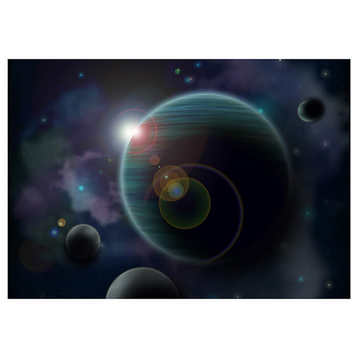 Fototapete Planeten, Weltall M0197 - Bild 2