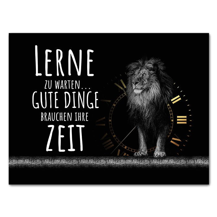 Leinwandbild Löwen, Querformat M0198 kaufen - Bild 1