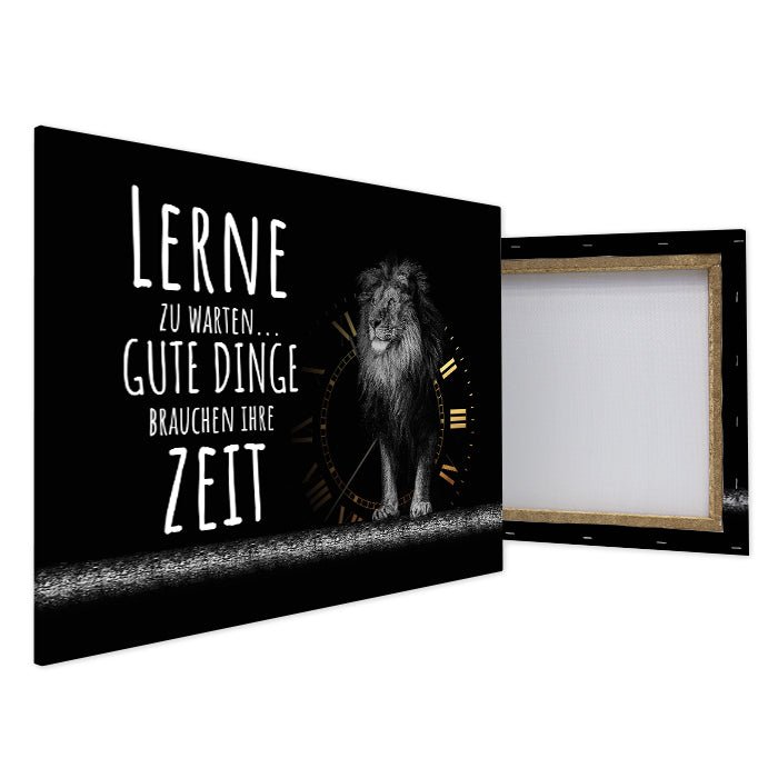 Leinwandbild Löwen, Querformat M0198 kaufen - Bild 4
