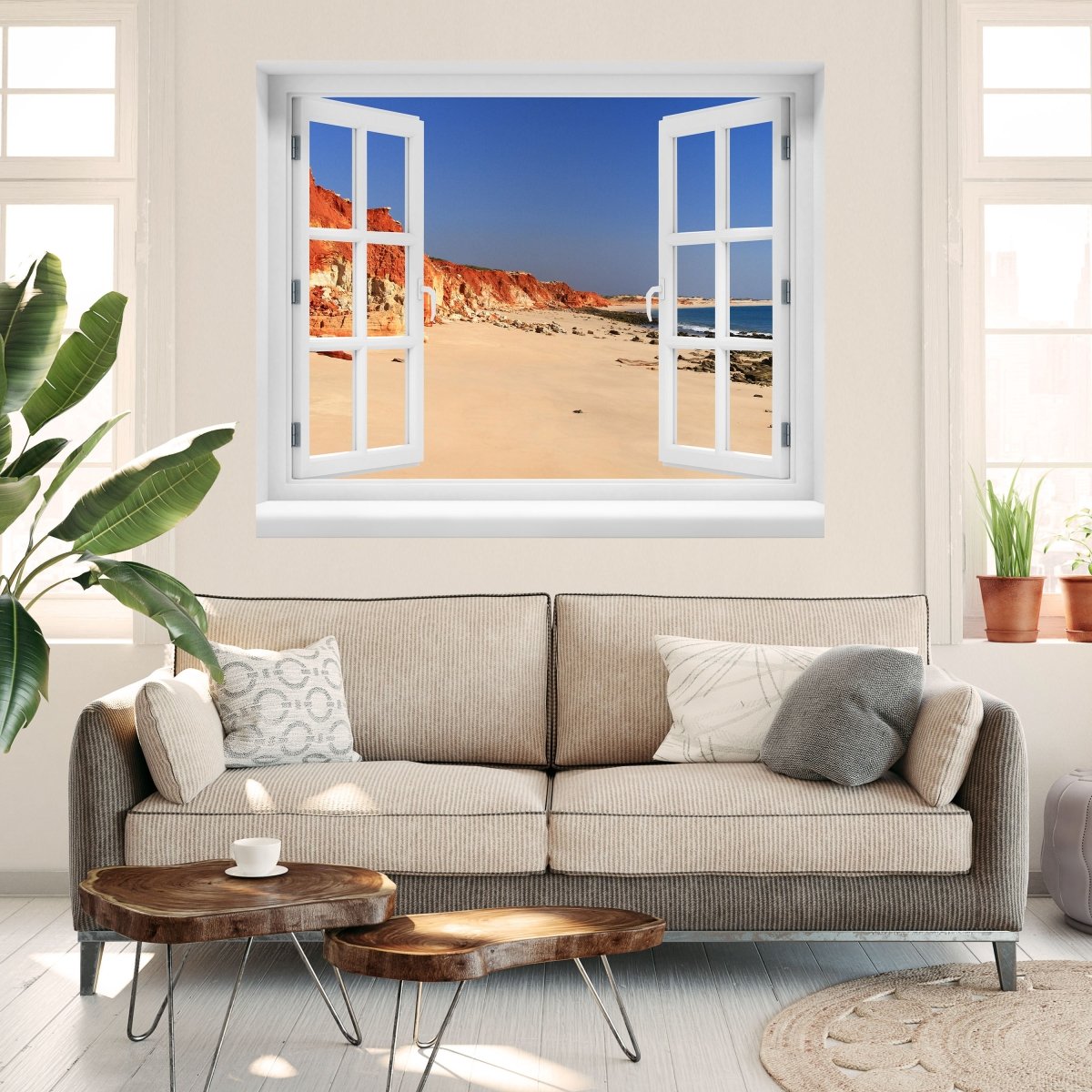 3D-Wandsticker Cape Leveque Natur - Wandtattoo M0211