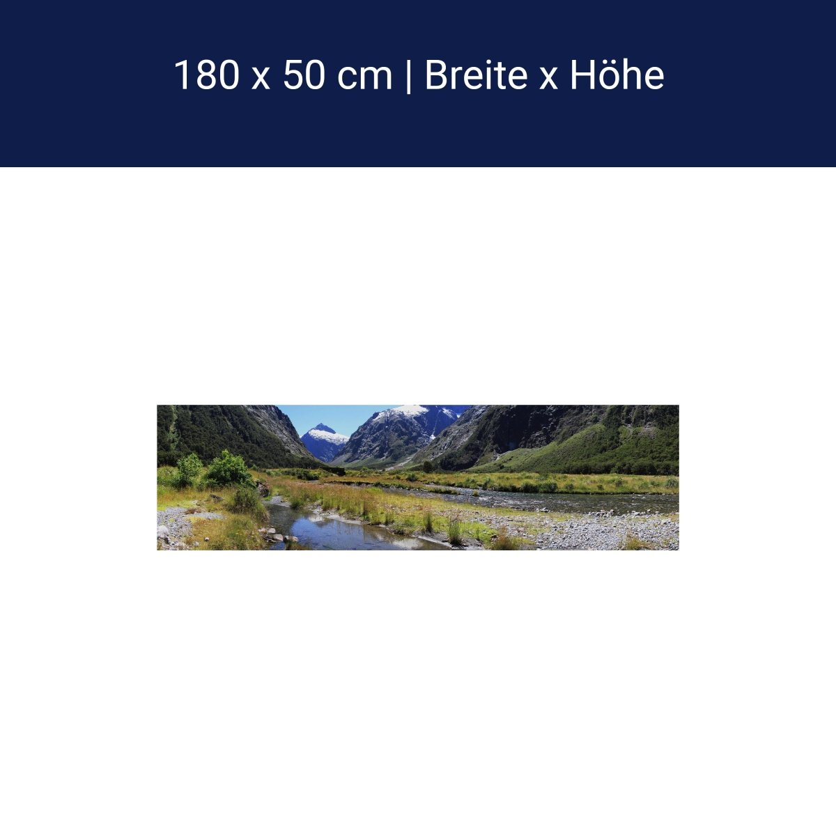 Crédence de cuisine Fjord paysage nature M0214