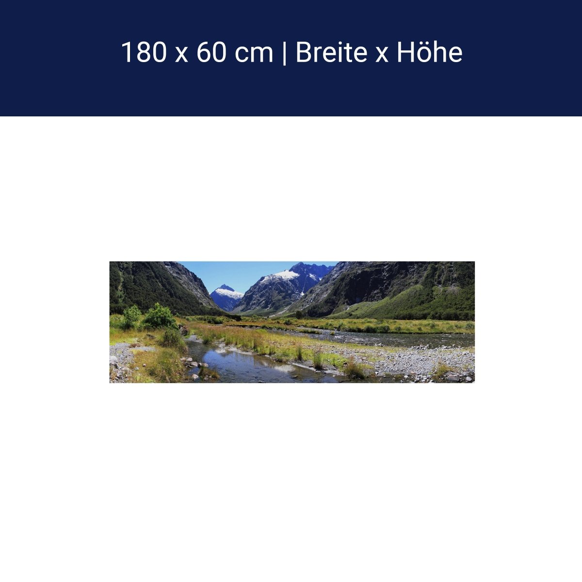 Crédence de cuisine Fjord paysage nature M0214