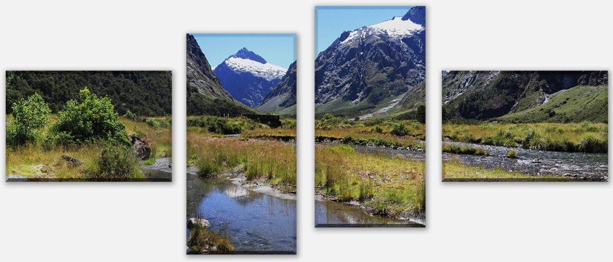 Canvas print Divider Fjord Landscape Nature M0214