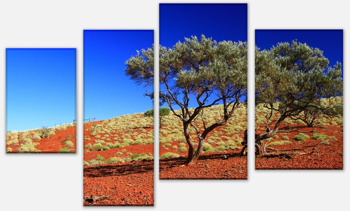 Leinwandbild Mehrteiler Outback Australien M0217