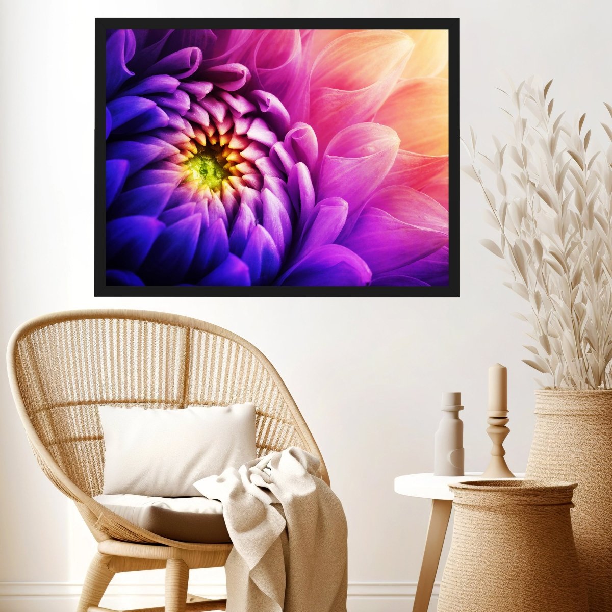 wandmotiv24 Poster, Poster - Pflanze, Blüte, violett - M0219 - Bild 3