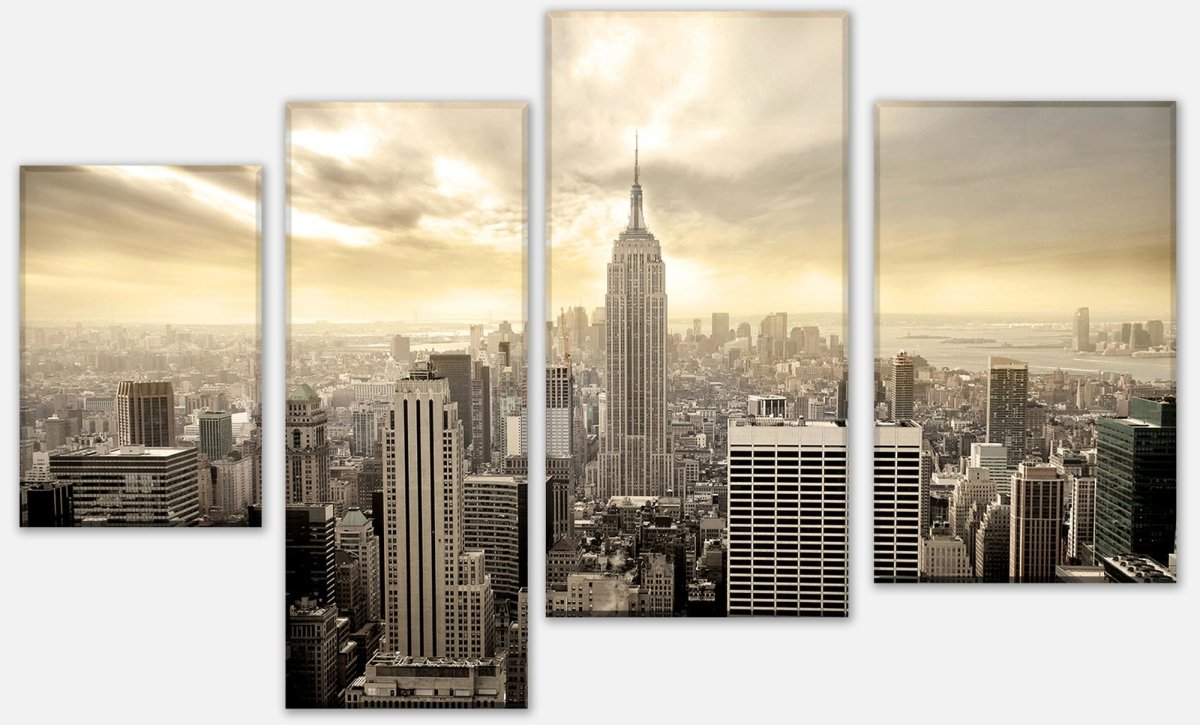 Tableau sur toile New York Skyline View M0221