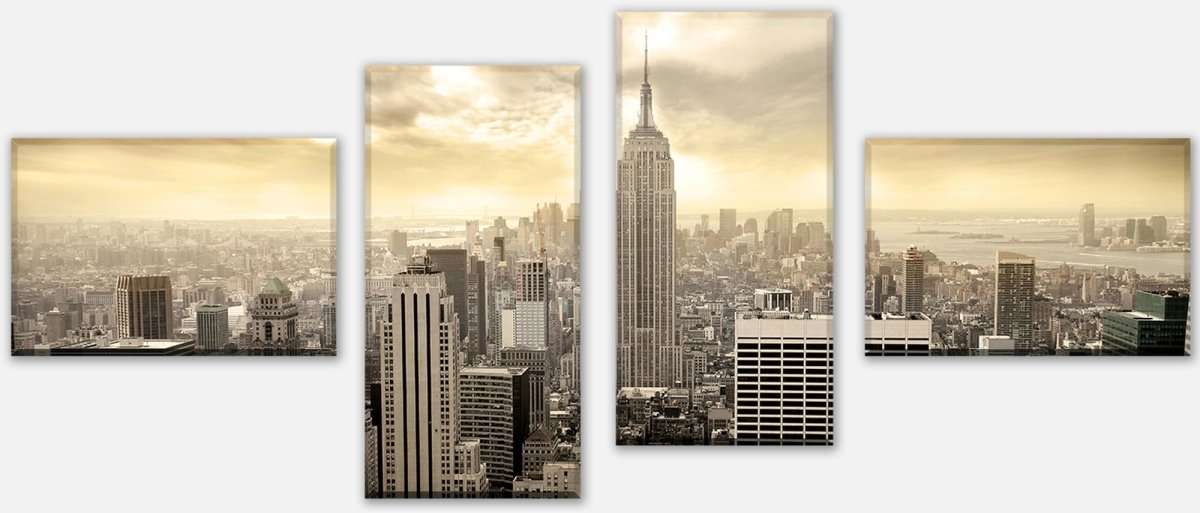 Tableau sur toile New York Skyline View M0221