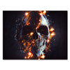 Tableau sur toile Crâne, paysage, Skull Explosion 2 M0228