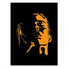 Canvas print minimalism, portrait format, woman head, front 1 M0230