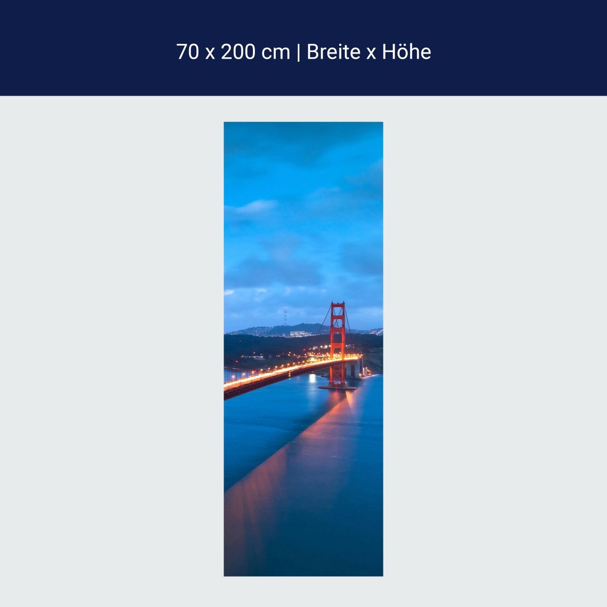 Türtapete Golden Gate Bridge M0234
