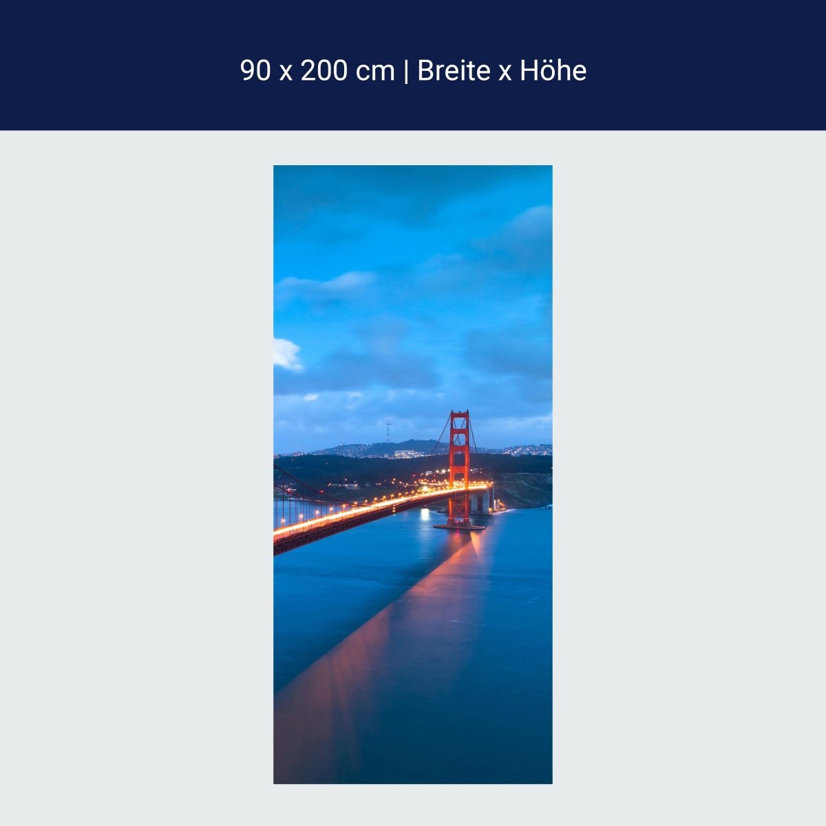 Türtapete Golden Gate Bridge M0234