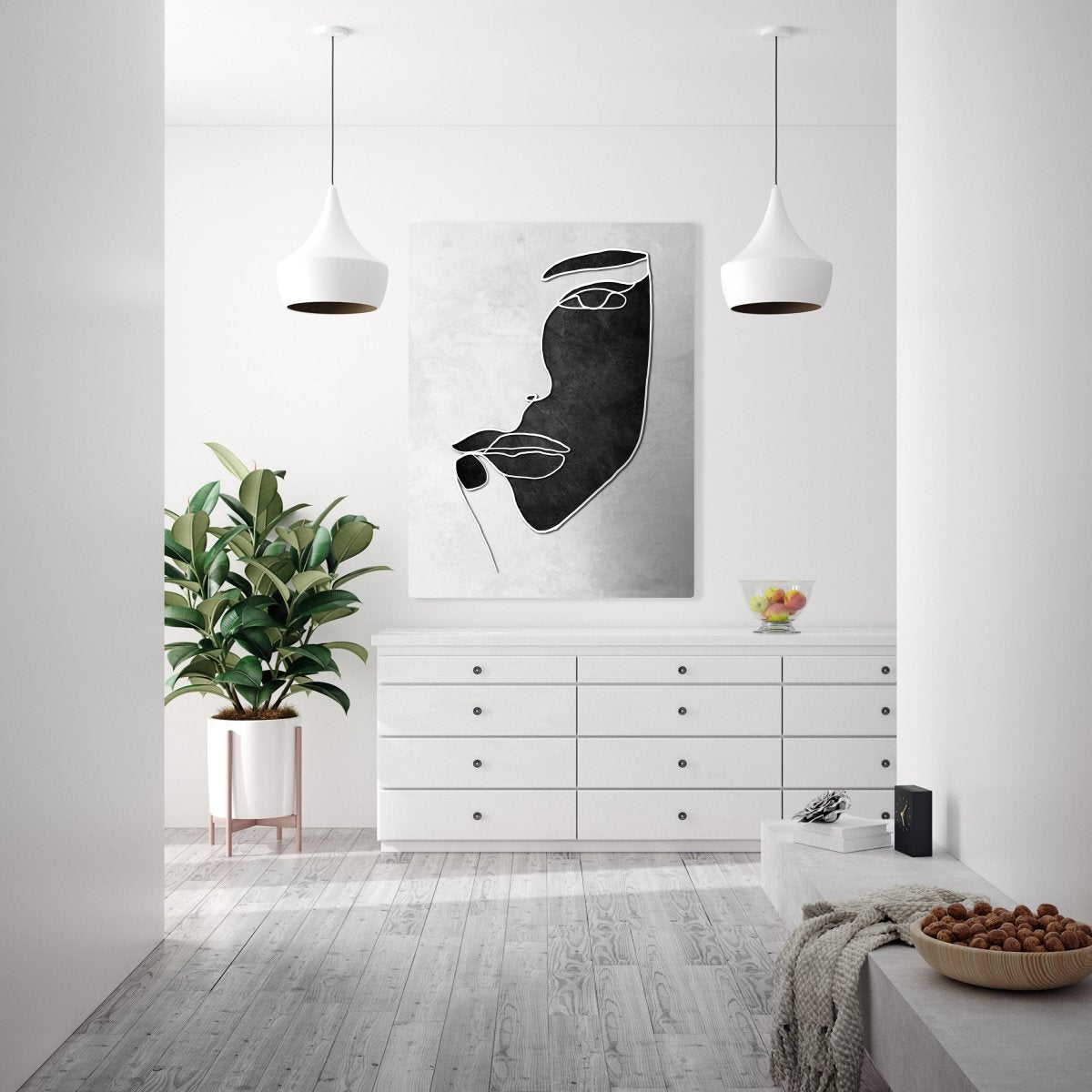 Leinwandbild Minimalismus, Hochformat M0239 kaufen - Bild 2
