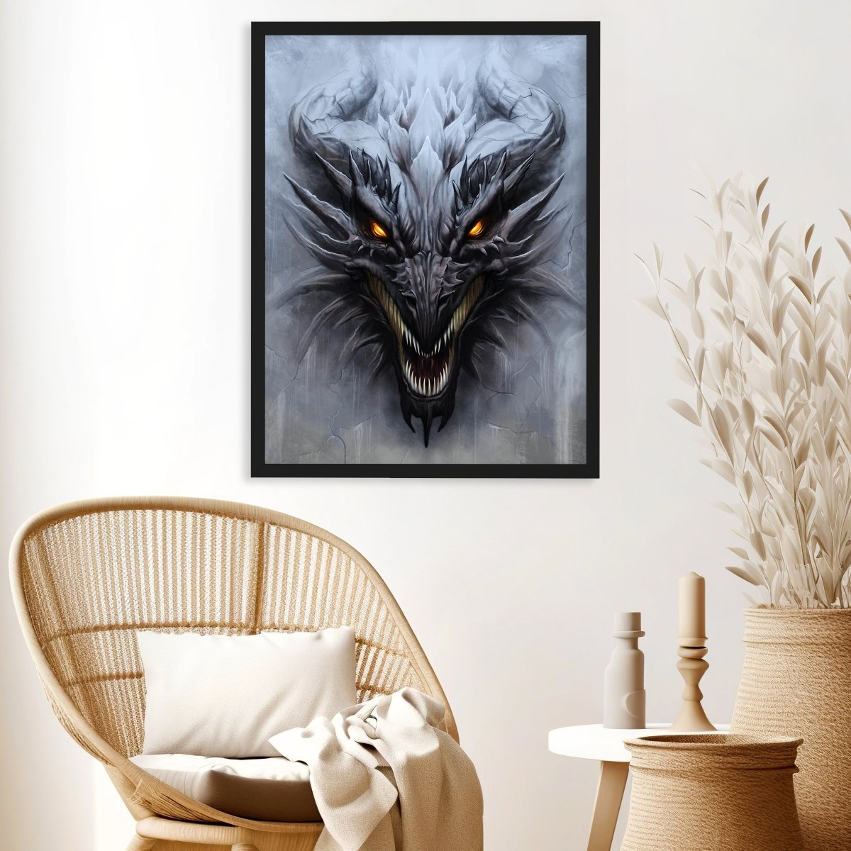 wandmotiv24 Poster, Poster - Malerei, Drache, Fantasy - M0242 - Bild 3