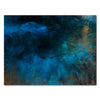 Tableau sur toile Pierres et rochers Paysage Marbre bleu foncé M0243