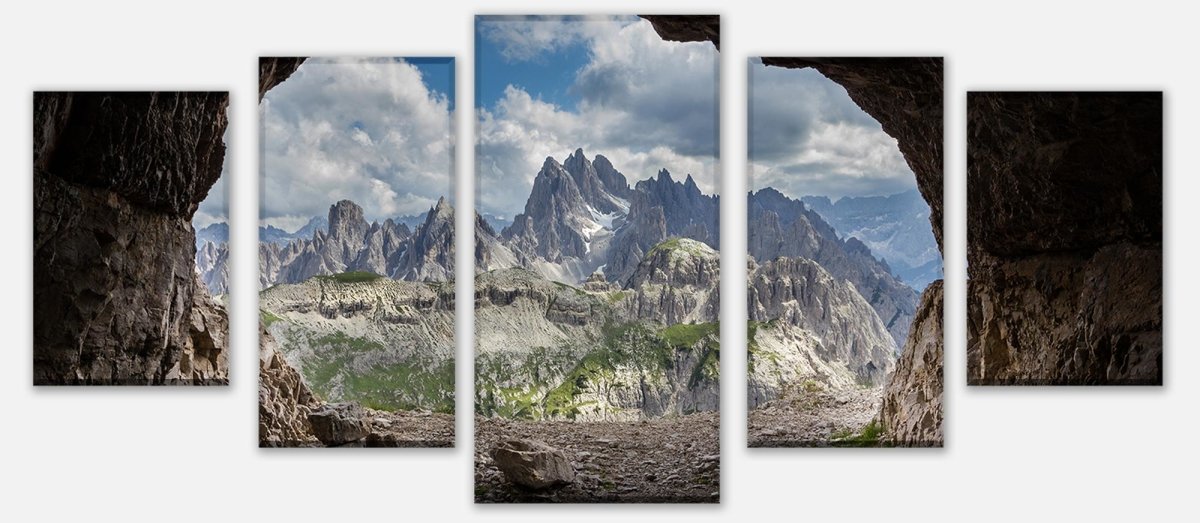 Leinwandbild Mehrteiler Dolomiten Alpen M0247 entdecken - Bild 1