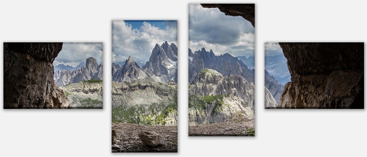 Tableau sur toile Diviseur Alpes Dolomites M0247