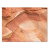 Tableau sur toile Stones & Rocks, Format Paysage, Red Stone Wave 2 M0249