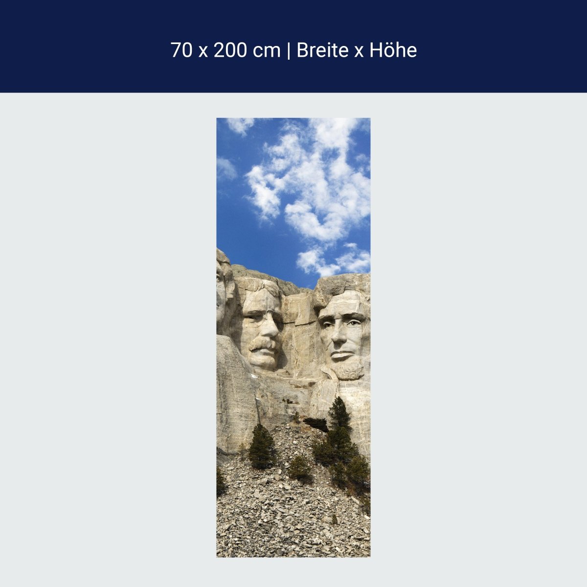 Türtapete Mount Rushmore Amerika M0250