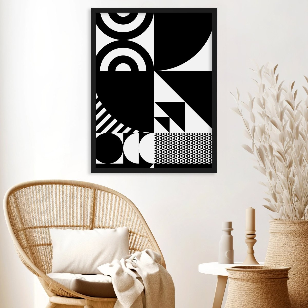 wandmotiv24 Poster, Poster - Abstrakt, Geometrisch, Minimalismus - M0251 - Bild 3