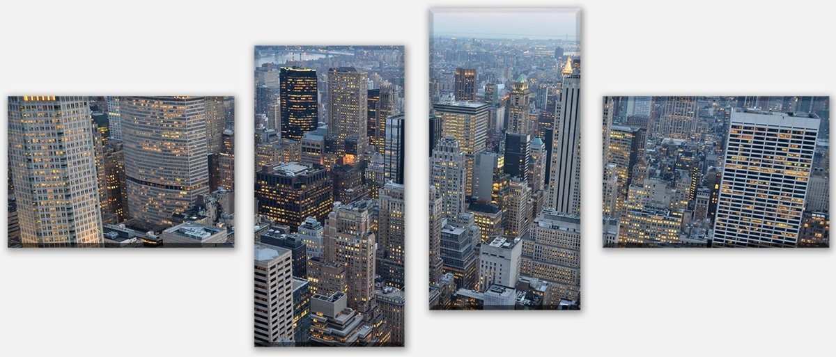 Civière en toile New York Skyview M0254